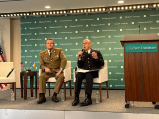 Vizita șefului Statului Major al Apărării în SUA - Hudson Institute Foto:Ionuț Mihalache 