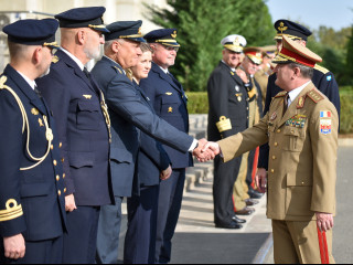 Vizita în România a comandantului suprem al Forțelor Armate Suedeze Foto:Alexandru Badea