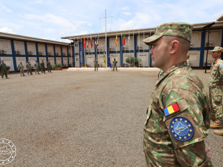 General român, la comanda misiunii de instruire a Uniunii Europene în Republica Centrafricană Foto:EUTM RCA 