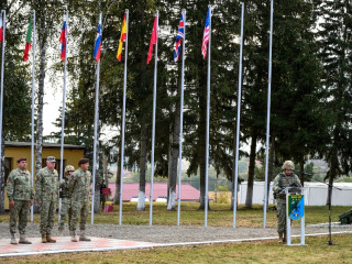 șeful Statului Major al Apărării, la deschiderea exercițiului STEADFAST JUPITER 2023 Foto:HQ MNC-SE MilPA