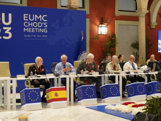 șeful Statului Major al Apărării, la Comitetul Militar al Uniunii Europene Foto:EUMC
