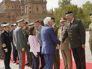 șeful Statului Major al Apărării, la Comitetul Militar al Uniunii Europene Foto:EUMC