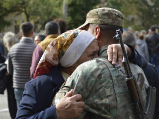 Depunerea jurământului militar la școala Militară de Maiștri Militari și Subofițeri a Forțelor Terestre Foto:Costel Pătrașcu