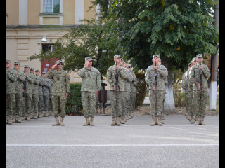 Depunerea jurământului militar la școala Militară de Maiștri Militari și Subofițeri a Forțelor Terestre Foto:Costel Pătrașcu
