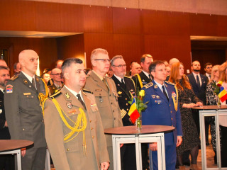 Ziua Armatei României, marcată în Polonia Foto:ROU PAO Grup de Luptă NATO Polonia 