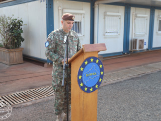 Ziua Armatei României, marcată în Republica Centrafricană Foto:EUTM RCA 