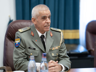 Vizita în România a comandantului Brigăzii Multinaționale din Europa de Sud-Est (SEEBRIG) Foto:Laurențiu Turoi