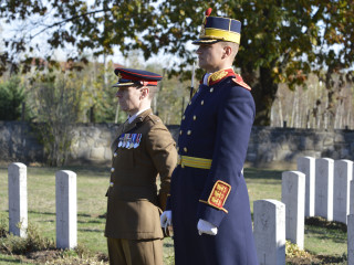 Omagiu eroilor britanici Foto:Costel Pătrașcu