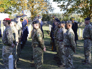 Omagiu eroilor britanici Foto:Costel Pătrașcu