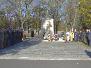 Comemorări la cimitirele militare Belu și Pro-Patria  Foto:Costel Pătrașcu 