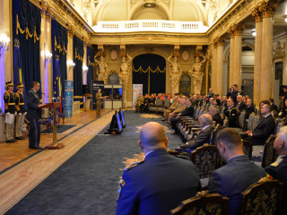 Decernarea premiilor revistei Gândirea Militară Româneasc Foto:Costel Pătrașcu 