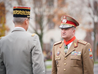 Vizita în Franța a șefului Statului Major al Apărării Foto:twitter/CEMA_FR