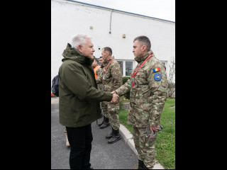 Vizita conducerii MApN în Bosnia și Herțegovina și Kosovo Foto:Laurențiu Turoi