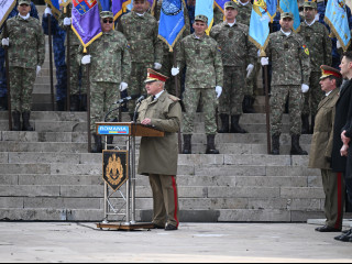 Ceremonia de schimbare a comenzii Statului Major al Apărării  Foto:Alexandru Badea