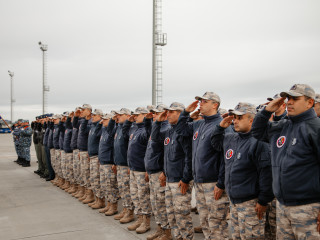 Ceremonia de certificare a detașamentului Forțelor Aeriene Turce Foto:Bogdan Pantilimon