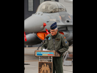 Ceremonia de certificare a detașamentului Forțelor Aeriene Turce Foto:Bogdan Pantilimon