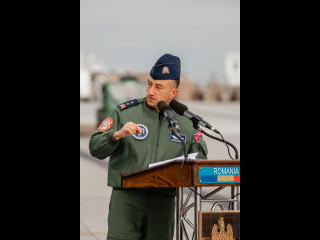 Ceremonia de certificare a detașamentului Forțelor Aeriene Turce Foto:Bogdan Pantilimon