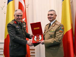Întrevedere între șefii Apărării din România și Republica Turcia Foto:Alexandru Badea