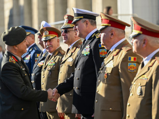Întrevedere între șefii Apărării din România și Republica Turcia Foto:Alexandru Badea