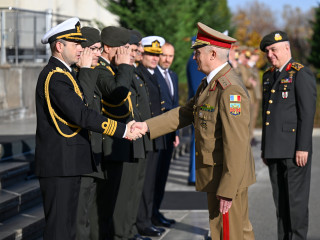 Întrevedere între șefii Apărării din România și Republica Turcia Foto:Alexandru Badea