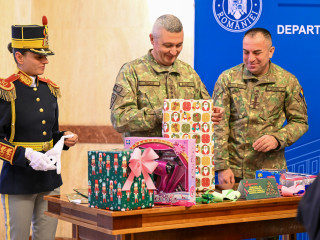 Crăciunul se sărbătorește în marea familie a Armatei României Foto:Alexandru Badea