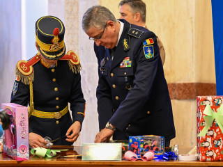 Crăciunul se sărbătorește în marea familie a Armatei României Foto:Alexandru Badea