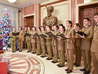 Crăciunul se sărbătorește în marea familie a Armatei României Foto:Alexandru Badea
