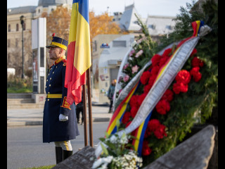 Omagiu eroilor Revoluției Române  Foto:Ionuț Moloce