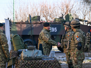 Vizita în România a șefului Statului Major al Forțelor Armate Portugheze Foto:Alexandru Badea