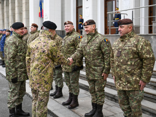 Vizita în România a șefului Statului Major al Forțelor Armate Portugheze Foto:Alexandru Badea