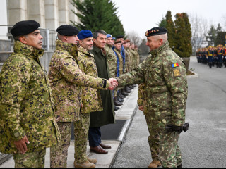 Vizita în România a șefului Statului Major al Forțelor Armate Portugheze Foto:Alexandru Badea