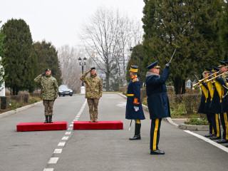 Vizita în România a șefului Statului Major al Forțelor Armate Portugheze Foto:Alexandru Badea