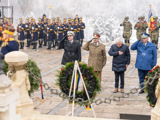 Ziua Unirii Principatelor Române - Mormântul Ostașului Necunoscut Foto:Laurențiu Turoi 