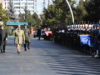 Vizita în Republica Turcia a șefului Statului Major al Apărării Foto:Statul Major General al Forțelor Armate Turce