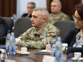 Întâlnirea comisiilor reunite de apărare ale Parlamentului cu conducerea MApN Foto:Laurențiu Turoi