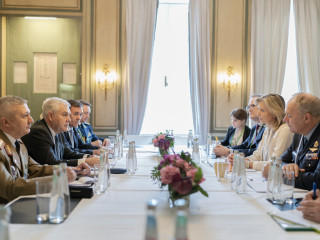 Conducerea MApN, la a 60-a ediție a Conferinței de Securitate de la München Foto:Laurențiu Turoi