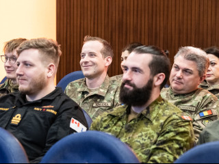 Seminar internațional pentru tinerii ofițeri în rezervă din statele NATO și partenere, găzduit de Academia Forțelor Terestre Foto:AFT