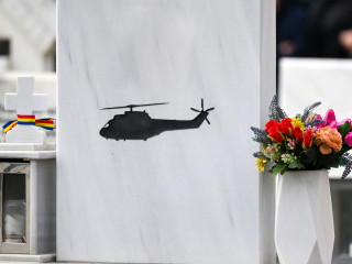 Comemorarea camarazilor căzuți la datorie în catastrofele aviatice din 2 martie 2022 Foto:Alexandru Badea