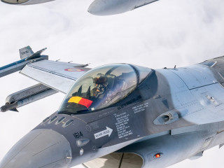 Exercițiu demonstrativ de poliție aeriană întărită, în Baza 86 Aeriană Borcea Foto:Laurențiu Turoi