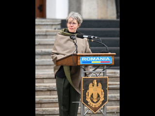 Arborarea drapelului Suediei, la București Foto:Alexandru Badea