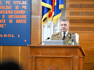 Întrevederea conducerii MApN cu președintele Comitetului Militar al UE Foto:Alexandru Badea