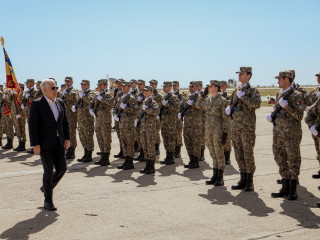 Ceremonia de certificare a detașamentului Forțelor Aeriene Regale ale Marii Britanii Foto:Alexandru Aioanei