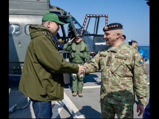 Ziua Distinșilor Vizitatori a exercițiului multinațional „Sea Shield 24