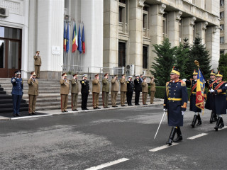 Vizita în România a șefului Statului Major al Apărării din Irlanda Foto:Costel Pătrașcu