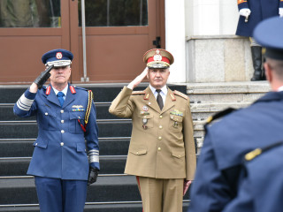 Vizita în România a șefului Statului Major al Apărării din Irlanda Foto:Costel Pătrașcu