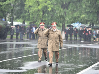 Ceremonie militară dedicată aniversării Forțelor Terestre  Foto:Costel Pătrașcu