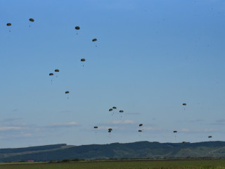 Desant aerian în cadrul exercițiului SWIFT RESPONSE 24 Foto:Costel Pătrașcu
