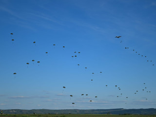 Desant aerian în cadrul exercițiului SWIFT RESPONSE 24 Foto:Radu Chiriă