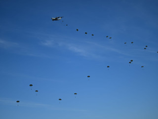 Desant aerian în cadrul exercițiului SWIFT RESPONSE 24 Foto:Radu Chiriă