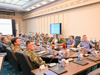 Vizita în România a reprezentanților militari naționali ai statelor majore din țările membre ale NATO la SHAPE Foto:Alexandru Badea